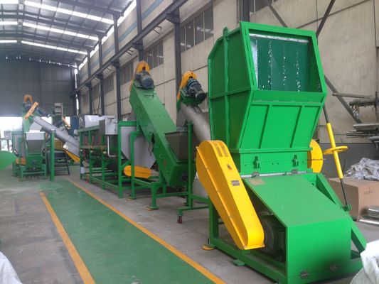 300 کیلوگرم در ساعت ، 500 کیلوگرم در ساعت ، 1000 کیلوگرم در ساعت بطری های خرد کن و لباسشویی HDPE