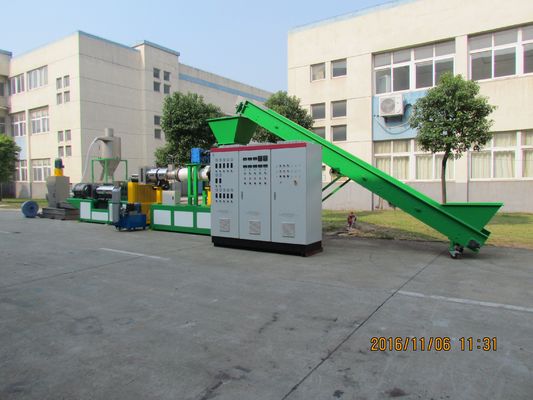 دستگاه پلاستیک پلاستیک فیلم 3 فاز 1000kg / H دستگاه گرانول پلاستیک