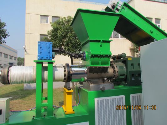 دستگاه پلاستیک پلاستیک فیلم 3 فاز 1000kg / H دستگاه گرانول پلاستیک