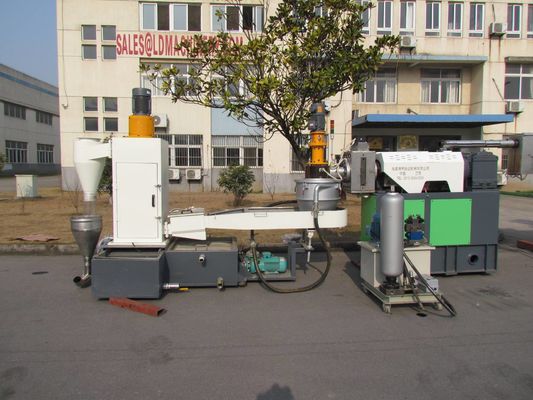380V 50HZ خط پیچ دانه پلاستیکی تک پیچ