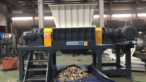 دستگاه خرد کن دو شافت 38 Blade 18.5kw برای چوب