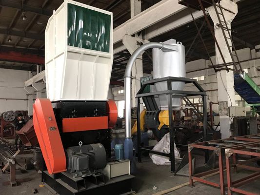 V Blades 550mm چرخش 90kw پلاستیک دستگاه سنگ شکن