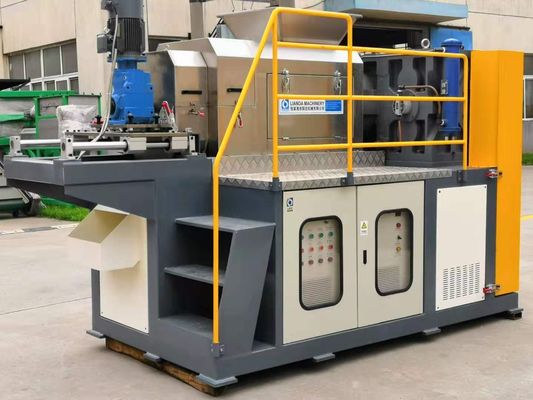 خشک کن فشرده کننده پلاستیک 400 میلی متر 1t / H برای فیلم PE