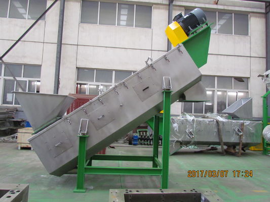 SS304 دستگاه بازیافت پلاستیک 37 کیلو وات برای فیلمهای PE PP