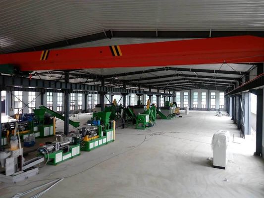ماشین آلات بازیافت بطری پلاستیکی فیلم Hdpe Ldpe