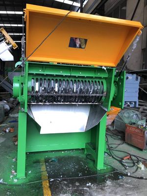 87pcs Rotary Blade 55kwx2 دستگاه خرد کن تک شافت