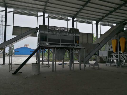 1000 کیلوگرم در ساعت ماشین بازیافت PET / کارخانه بازیافت بطری حیوانات خانگی / خط شستشوی فلک حیوان خانگی ، خط بازیافت پلاستیک