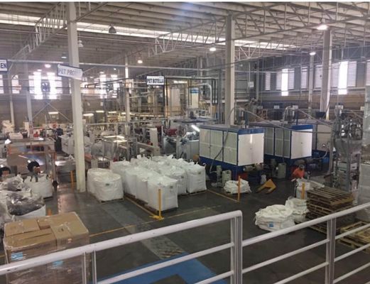 دستگاه خشک کن پلاستیکی ورق پلاستیکی CE Siemens Motor