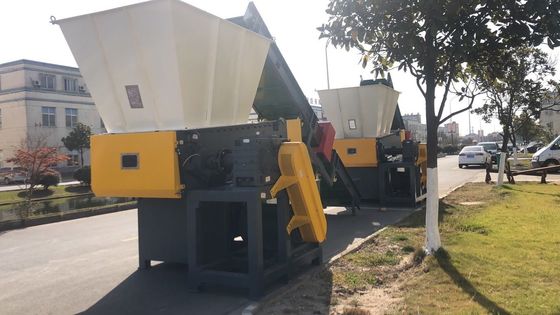 45kw 4pcs فیبر تیغه فیبر پلاستیکی ماشین خرد کن