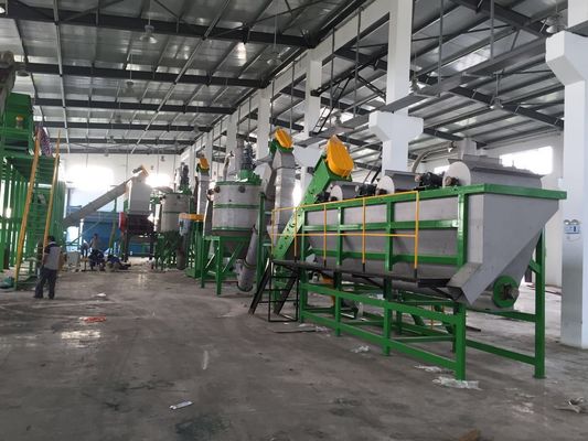1000kg / H 2000kg / H بطری حیوان خانگی بطری حیوان خانگی خط شستشوی Flake