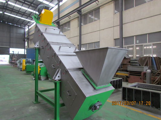 2000 کیلوگرم در ساعت واشر اصطکاکی پلاستیکی PET PE PP HDPE LDPE LLDPE