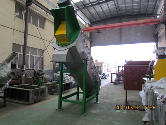 2000 کیلوگرم در ساعت واشر اصطکاکی پلاستیکی PET PE PP HDPE LDPE LLDPE