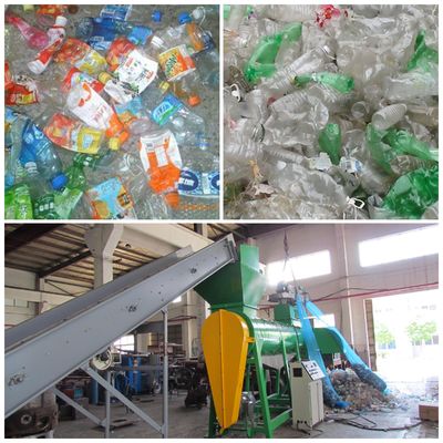 دستگاه برچسب بطری PET / جدا کننده برچسب بطری / دستگاه تمیز کردن بطری حیوان خانگی / دستگاه بازیافت بطری PET